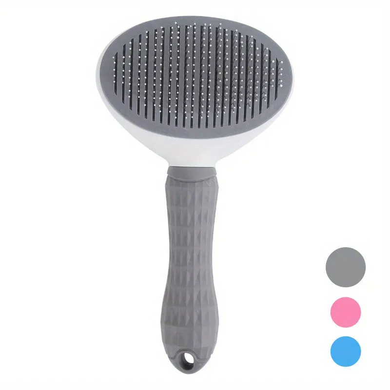 1pc Float Hair Removal Slicker Brush Effortlessly Remove Pet Hair