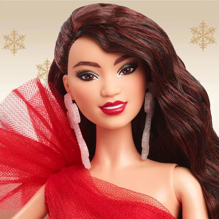 2024 Barbie Holiday Doll -  Brunette