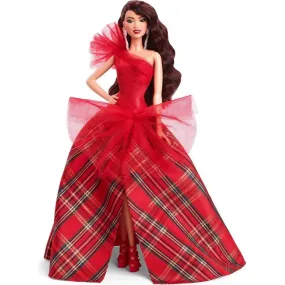 2024 Barbie Holiday Doll -  Brunette