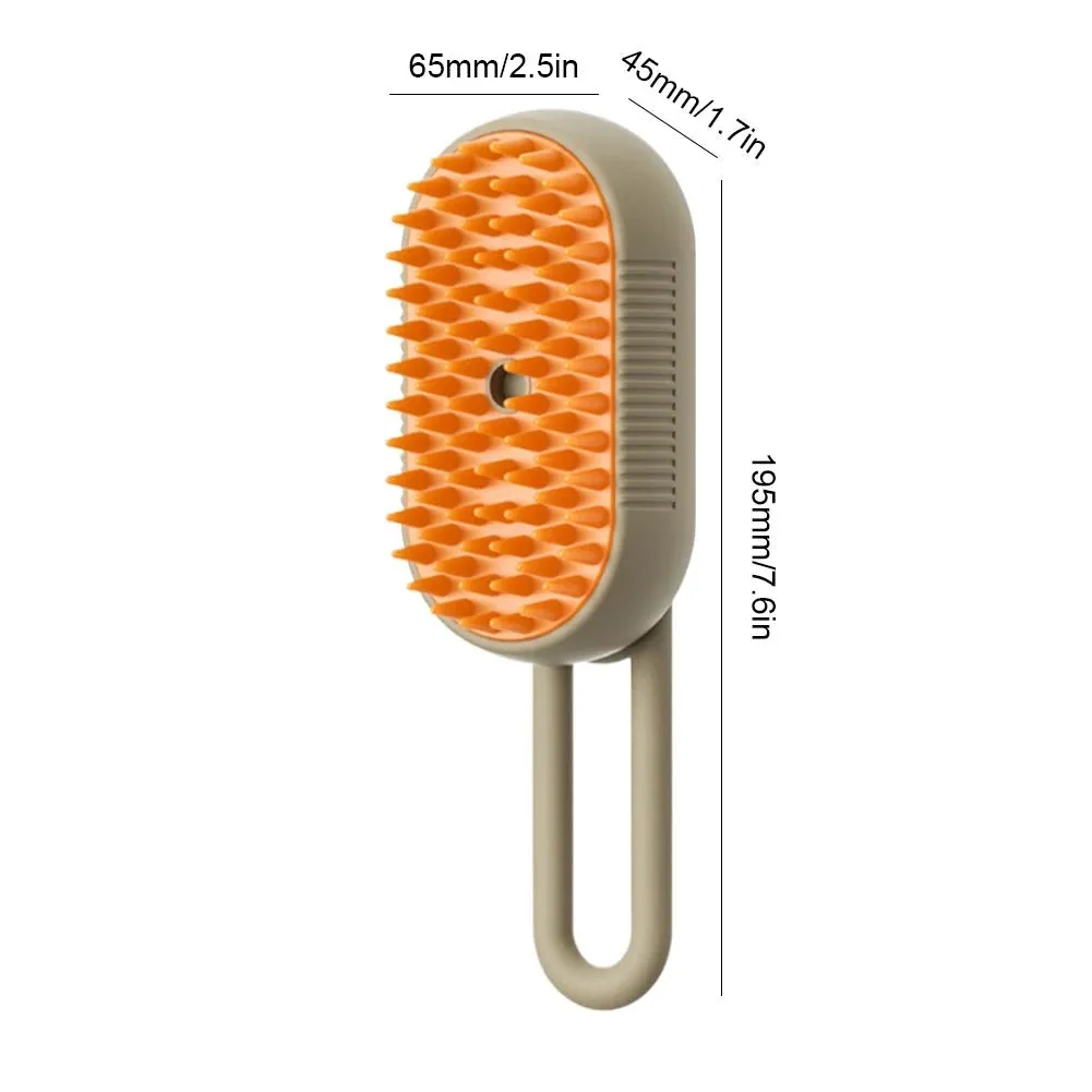 3 in 1 Pet Brush - Grooming Pet Brush For Removing Tangled & Loose Hair