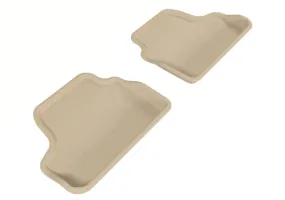 3D MAXpider 2007-2013 BMW 3 Series E93 Kagu 2nd Row Floormats - Tan