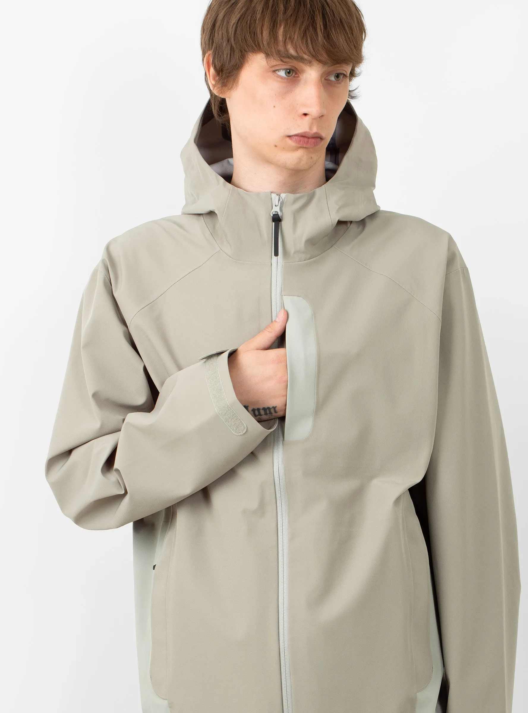 3L Shell Jacket Beige