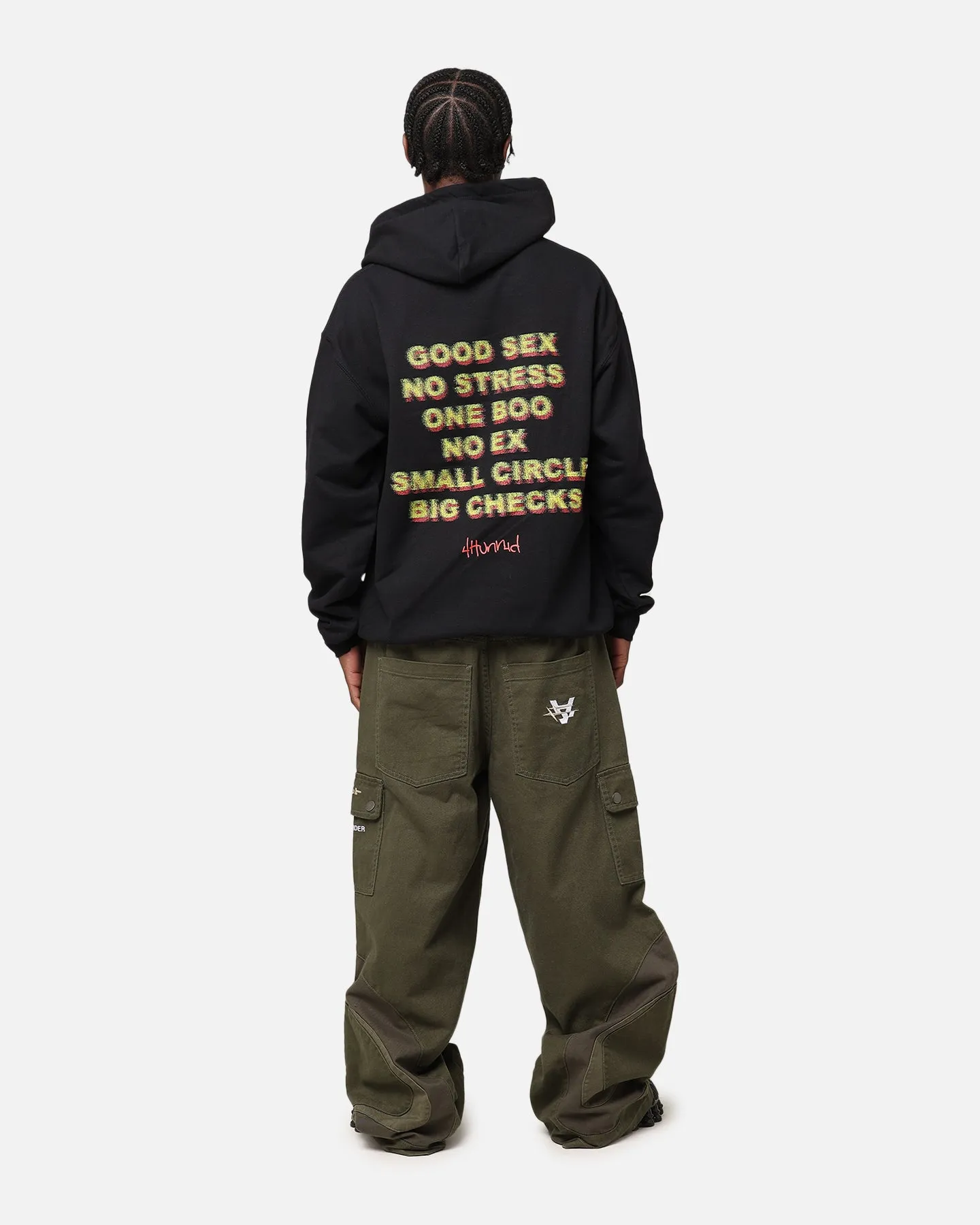 4HUNNID Good Sex Hoodie Black