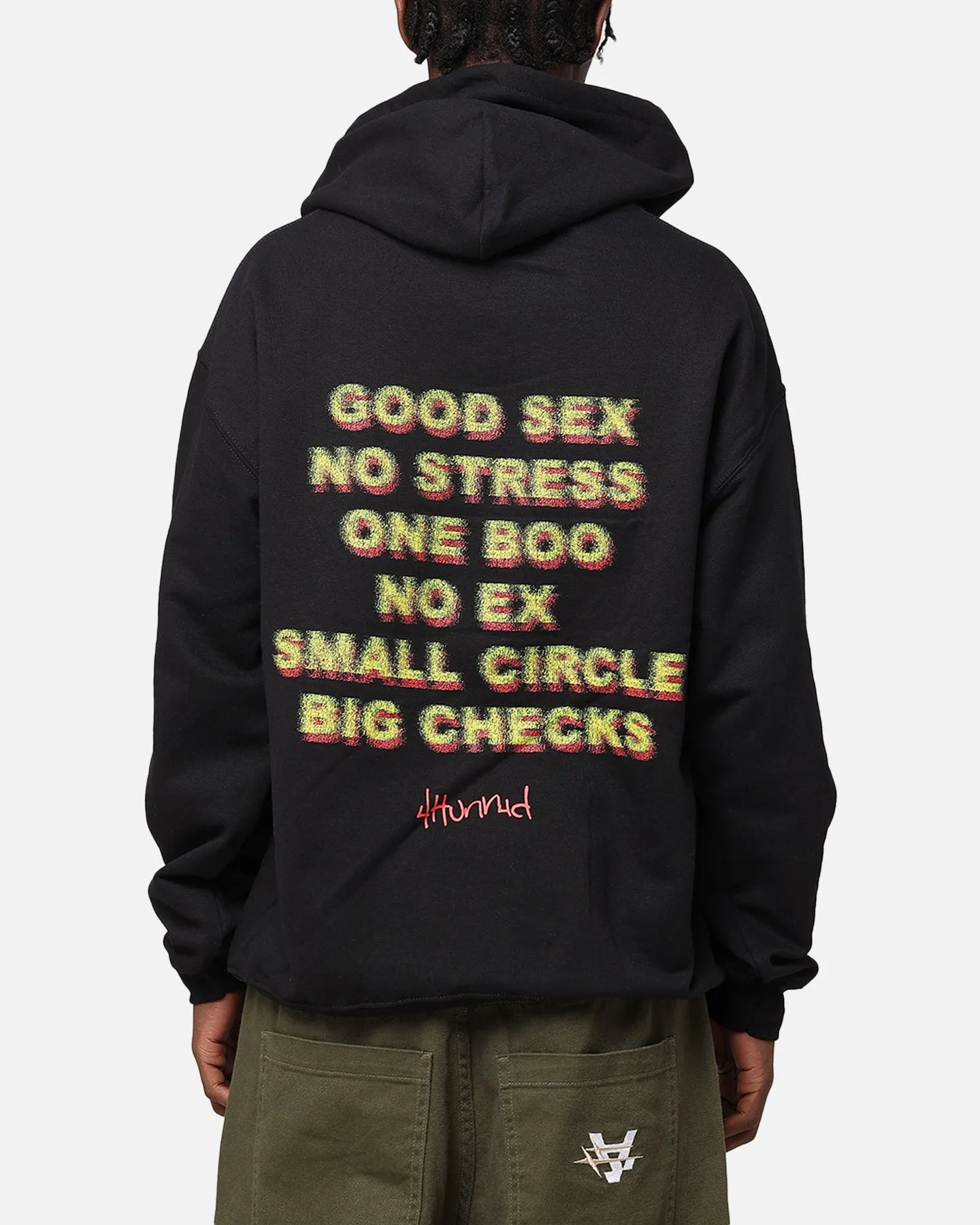 4HUNNID Good Sex Hoodie Black