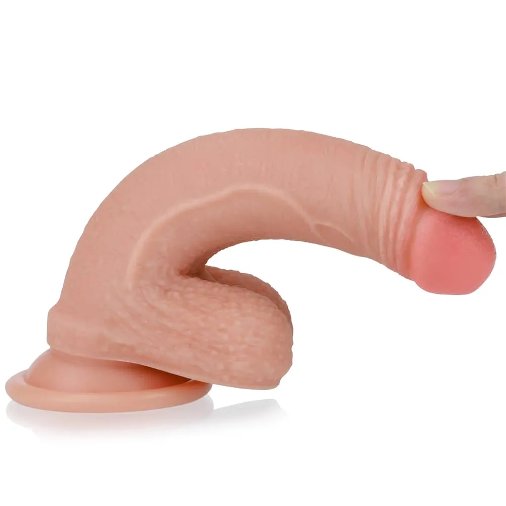 7'' Dual Density Platinum Silicone Cock Flesh