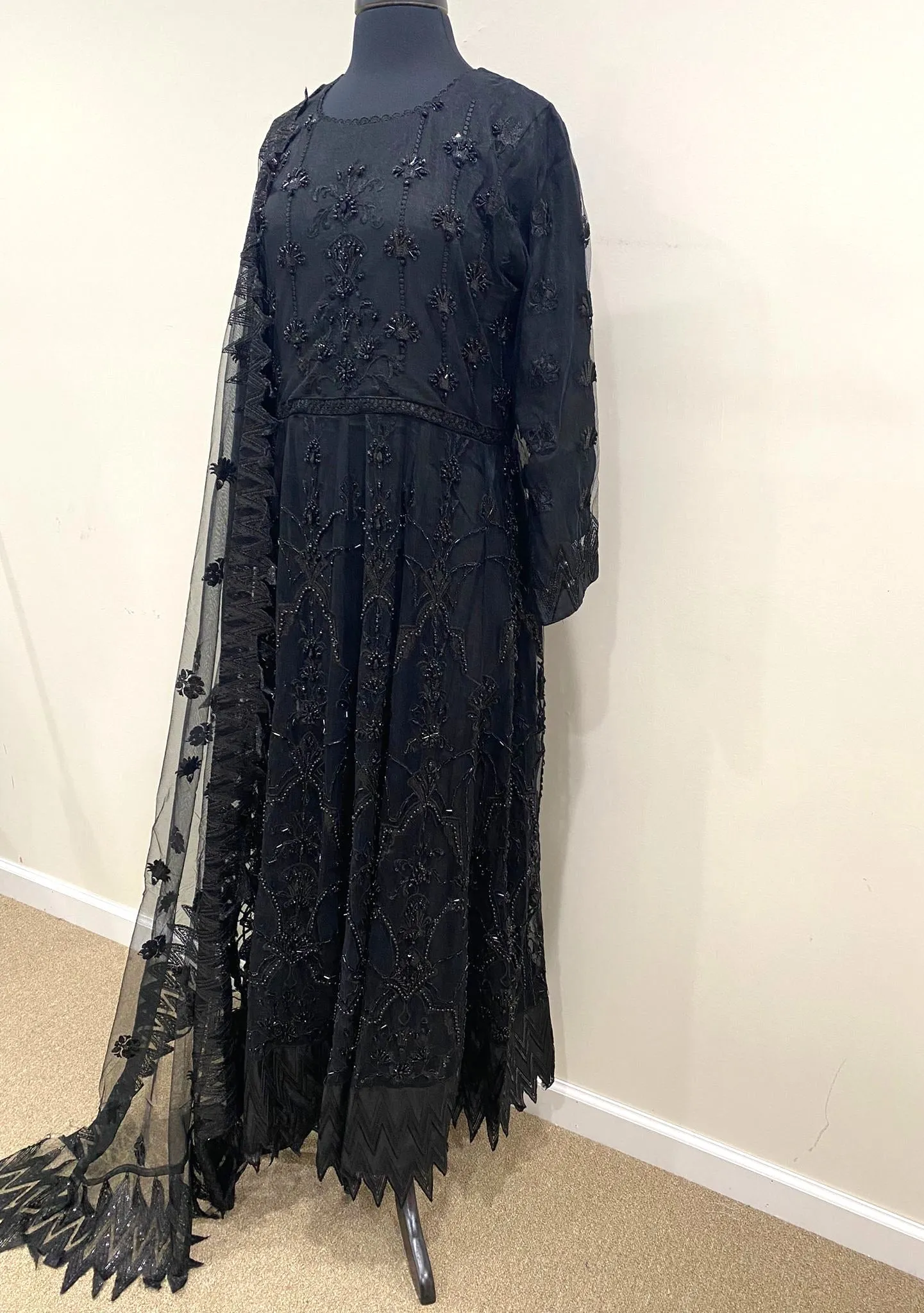 Akbar Aslam Embroidered Pakistani Master Copy Dress