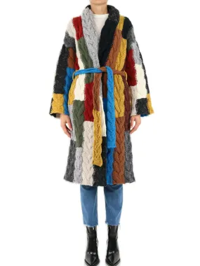 Alanui Tierra Del Fuego Cable Knit Coat