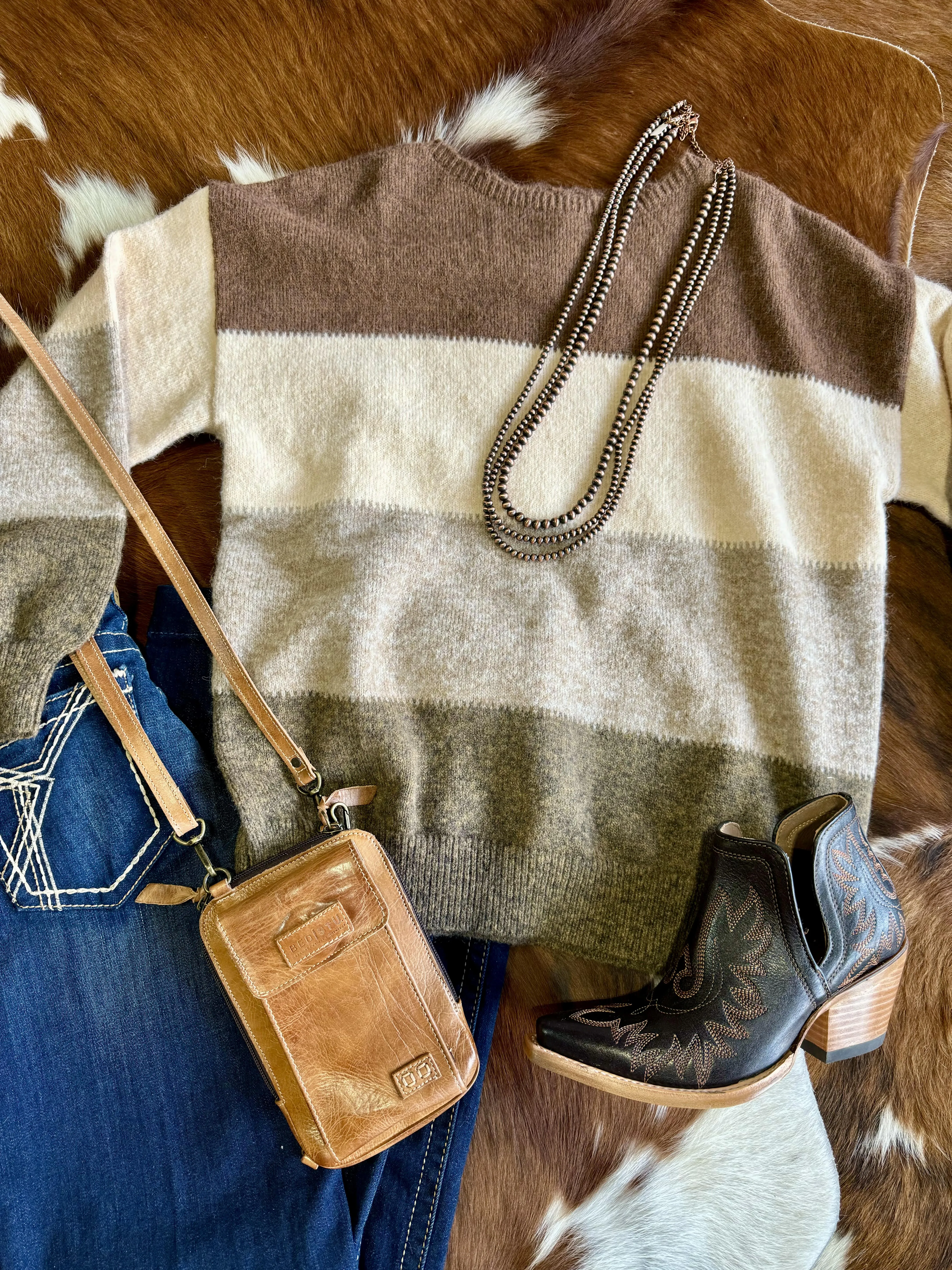 Alaura Color Block Knit Sweater