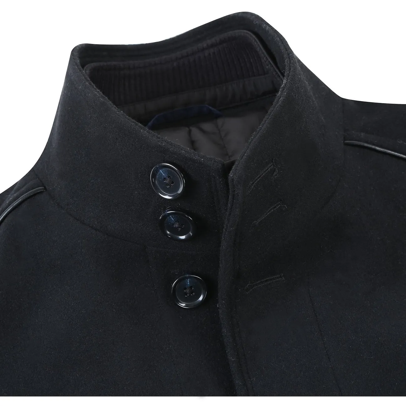 Alessandro Vitello by Renoir Black Short Coat 830-5