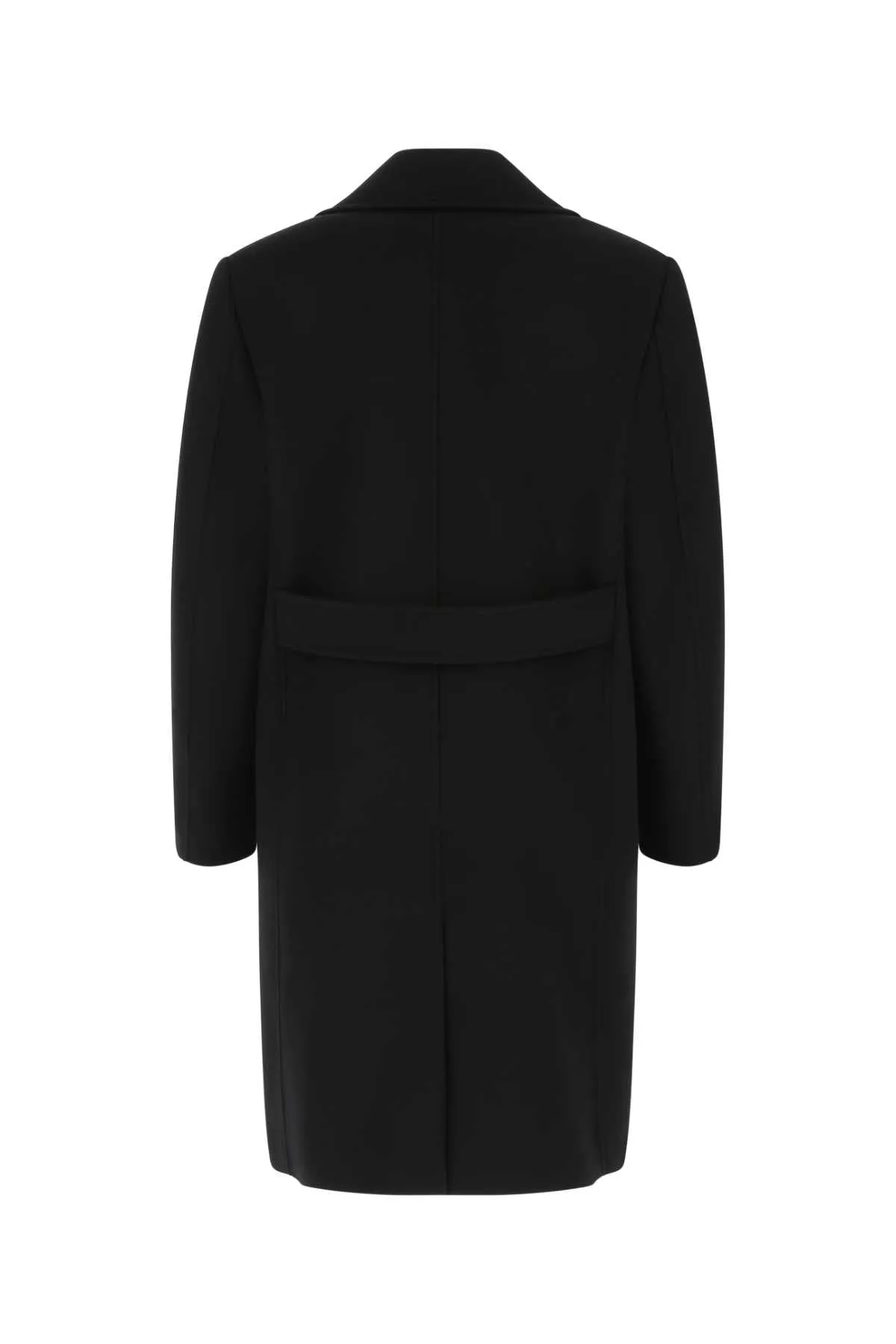 Alexander McQueen Double-Breasted Mid-Length Coat