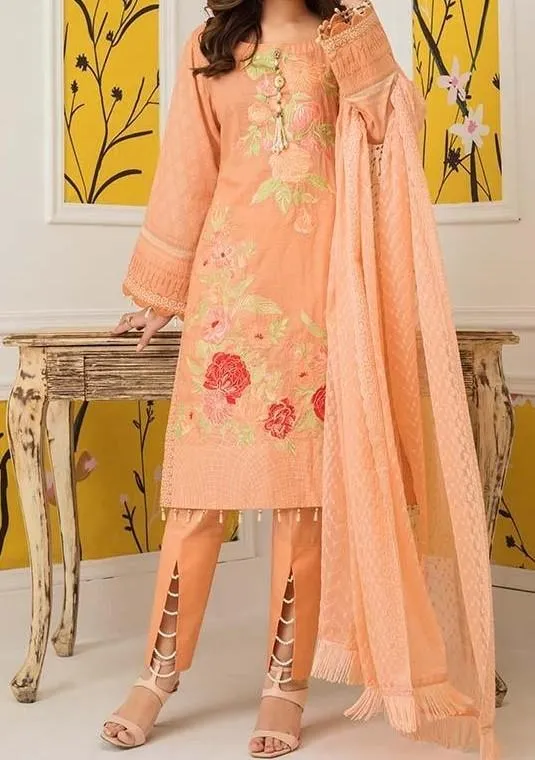 Alzohaib Embroidered Pakistani Lawn Dress