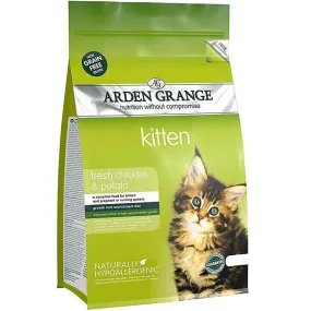 Arden Grange Grain Free Fresh Chicken & Potato Dry Kitten Food