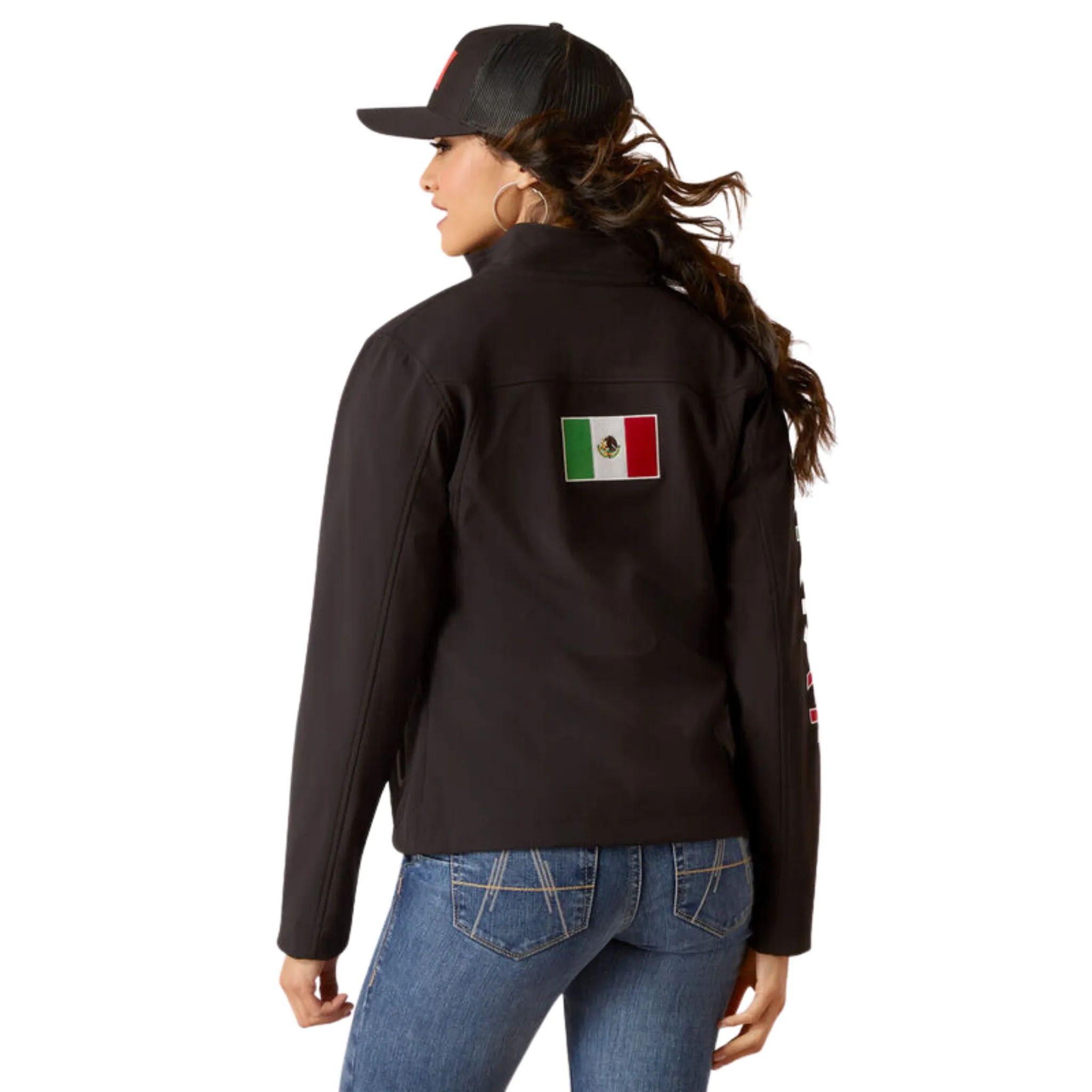 ARIAT WOMEN'S CLASSIC TEAM SOFTSHELL MEXICO JACKET -10031428