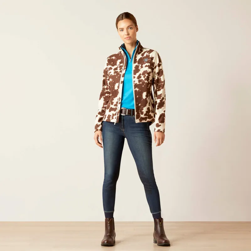 Ariat Women's Team Softshell Pony Print Jacket