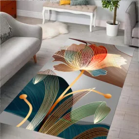 Avatar Modern Luxury Geometric Design Polyester Indoor Area Rug Carpet