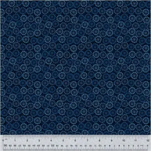 Banyan: Navy Mini Medallion