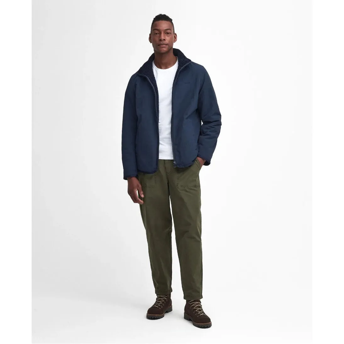 Barbour Reversible Fleece MFL0195NY71 Navy