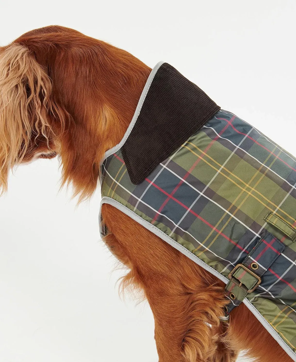 Barbour Waterproof Tartan Dog Coat