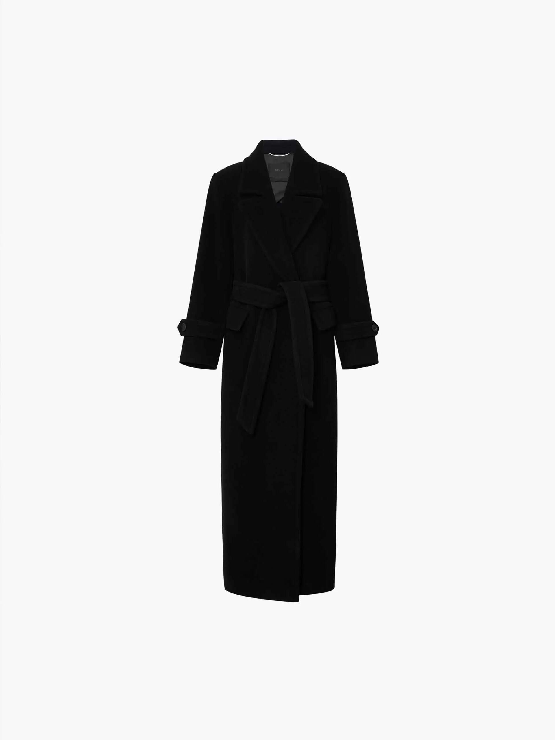 Belted Longline Overcoat