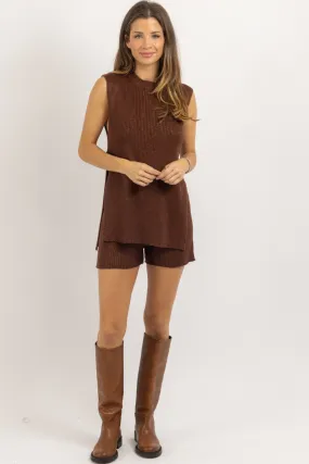 BIG BEAR BROWN SHORT SET