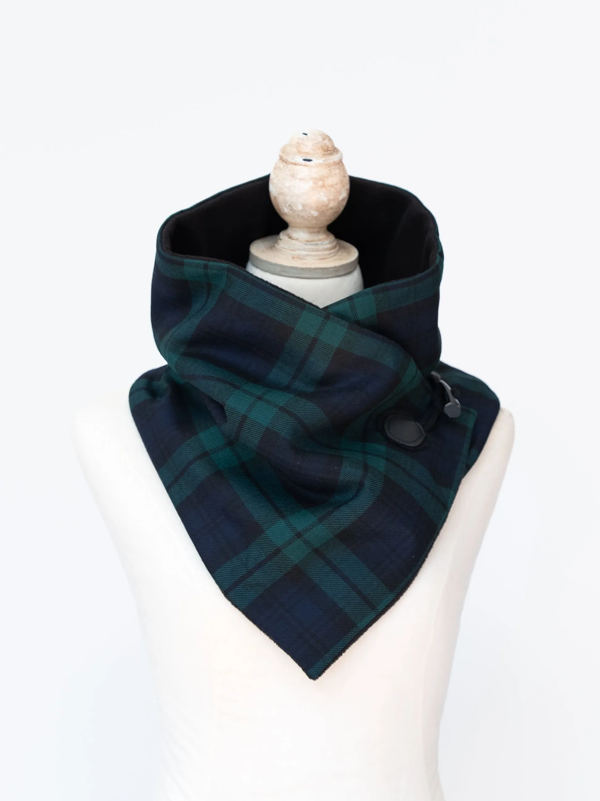 Black Watch Tartan Cowl Neck Warmer