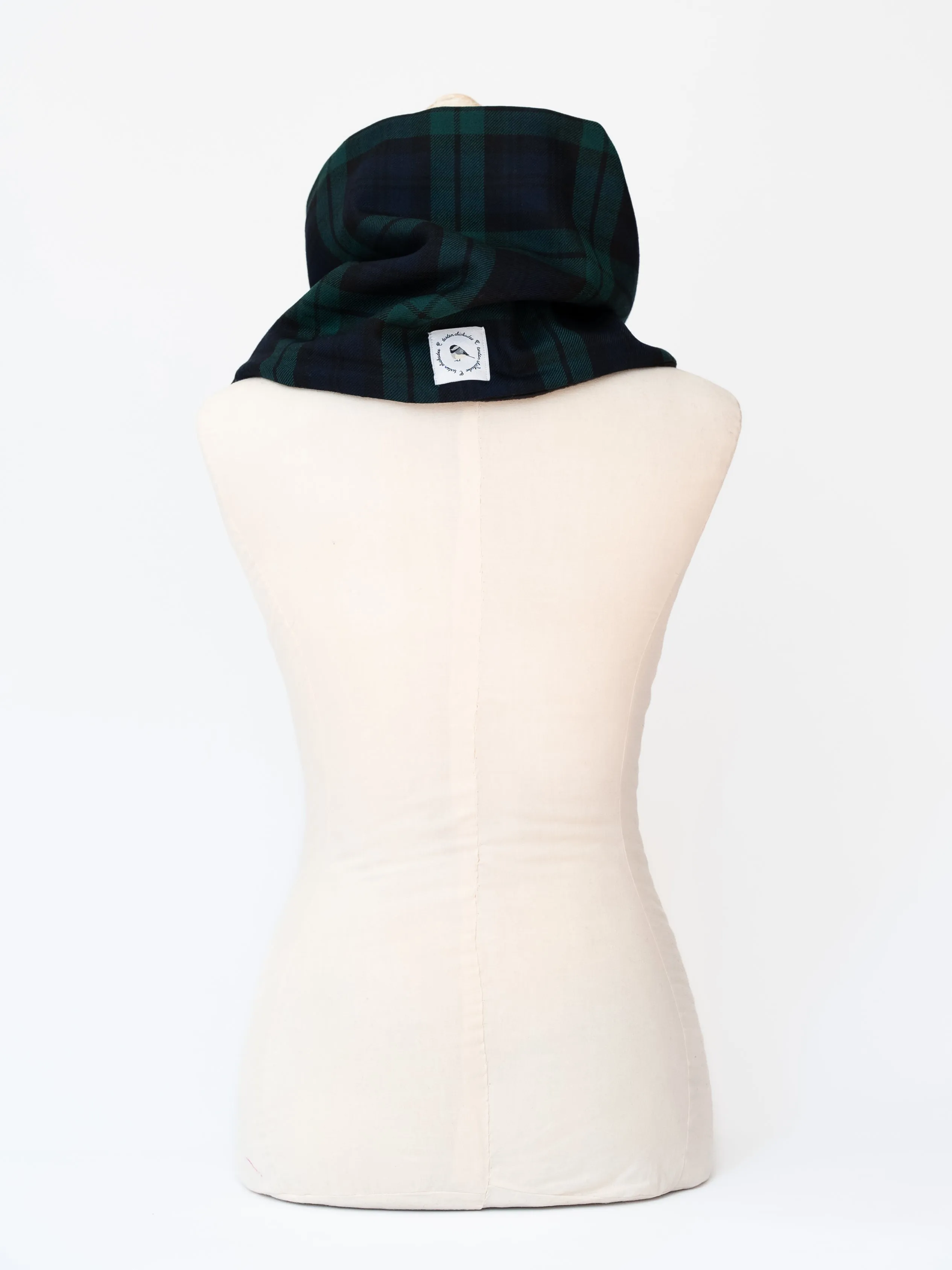 Black Watch Tartan Cowl Neck Warmer