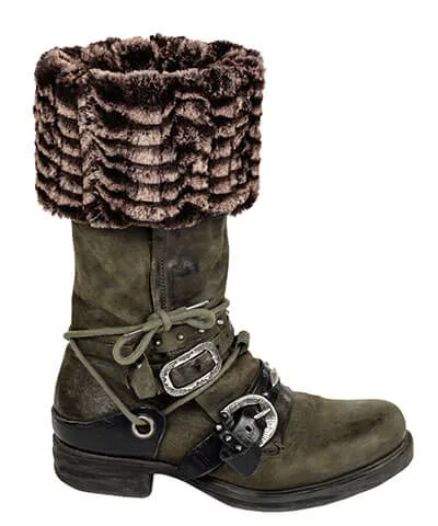 Boot Topper - Luxury Faux Fur in 8mm (One Each Left!)