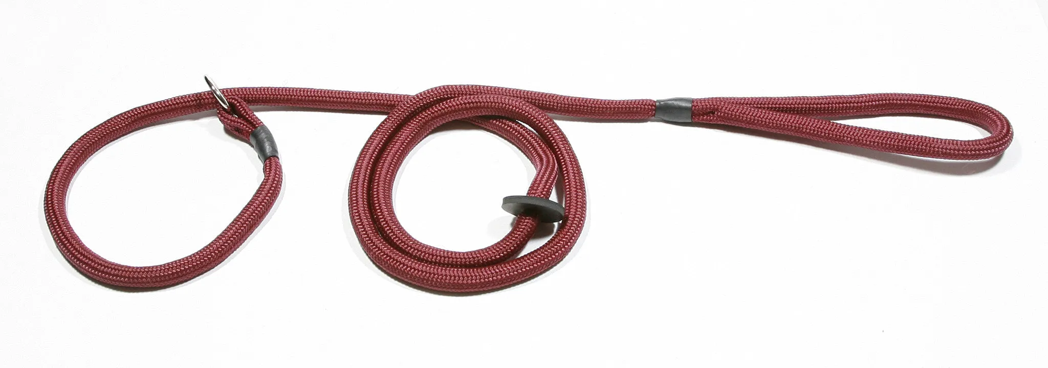 Braided Gundog Slip Lead with RUBBER stopper