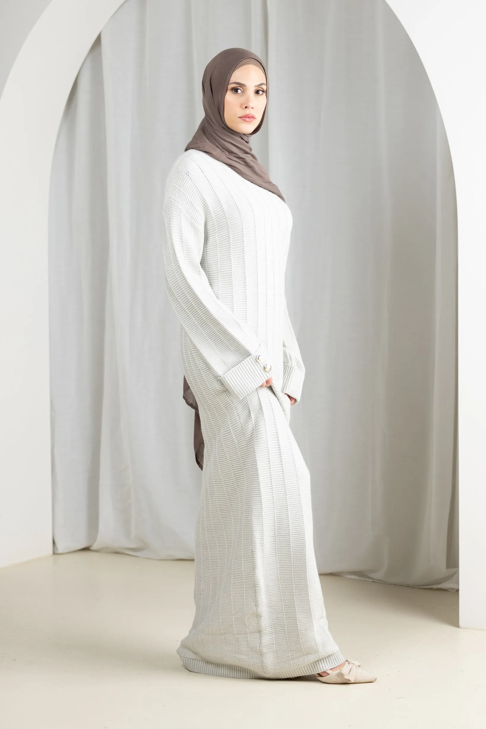 Brumal Maxi Knit Abaya