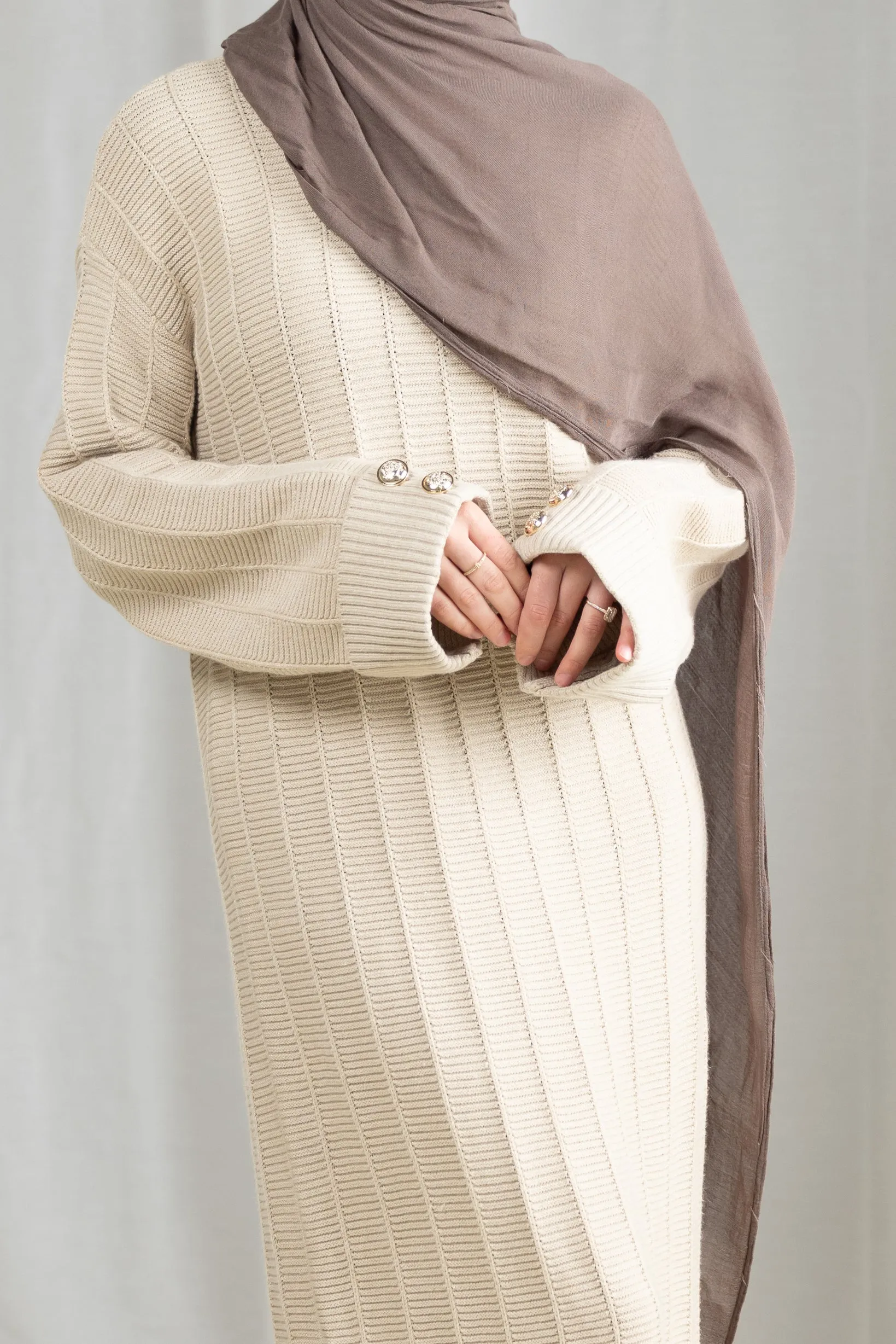 Brumal Maxi Knit Abaya