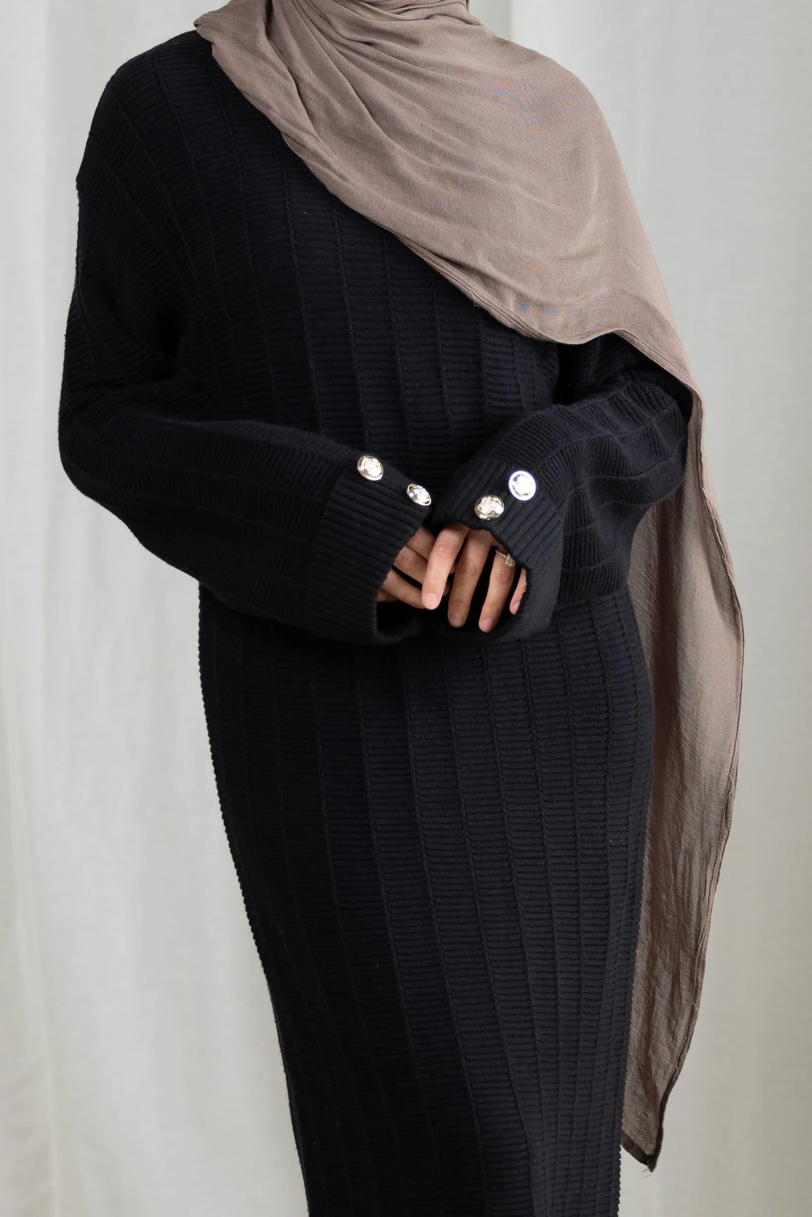 Brumal Maxi Knit Abaya