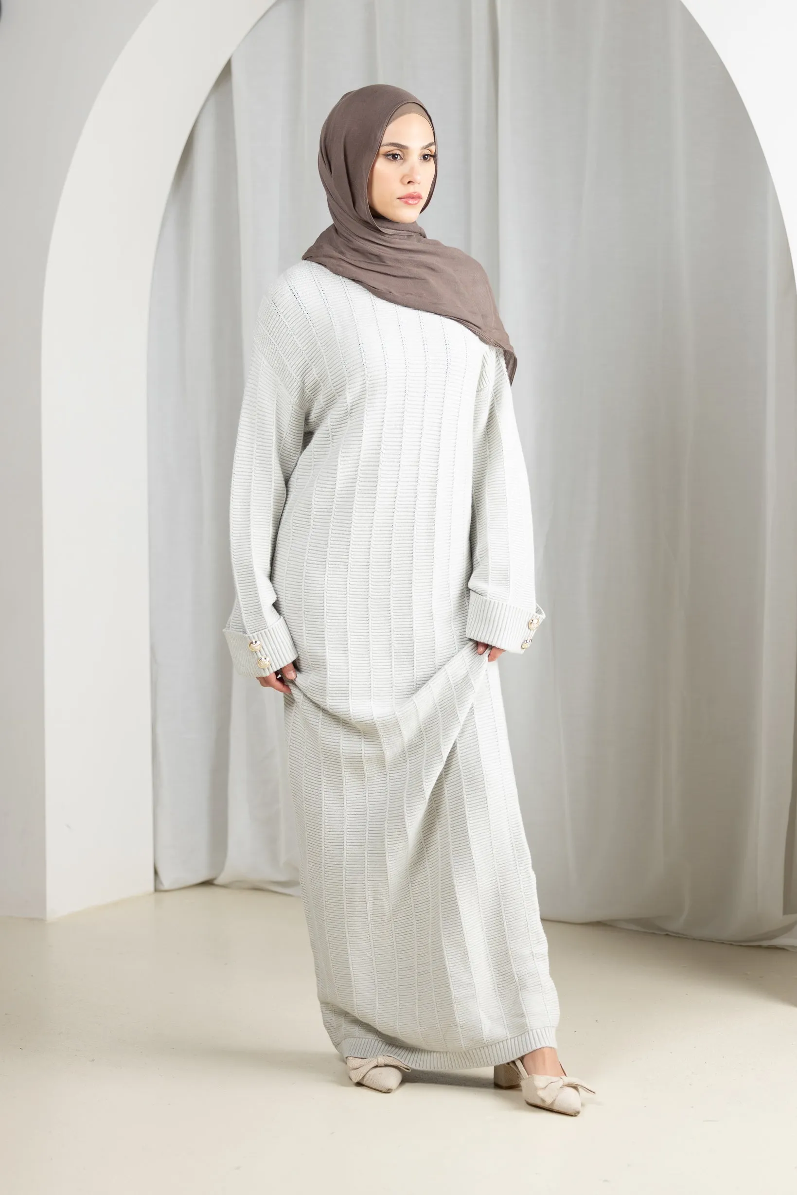 Brumal Maxi Knit Abaya