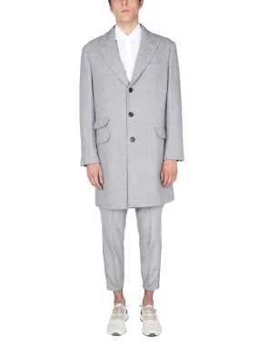 Brunello Cucinelli Single-Breasted Mid-Length Coat