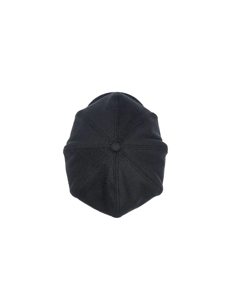 Brushed Peak Cap BLACK