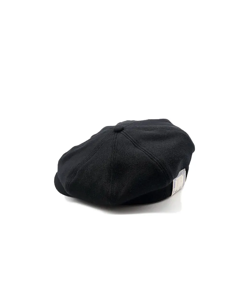 Brushed Peak Cap BLACK