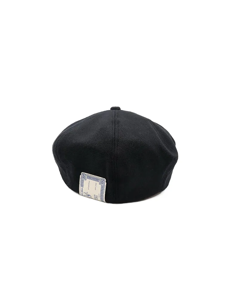 Brushed Peak Cap BLACK