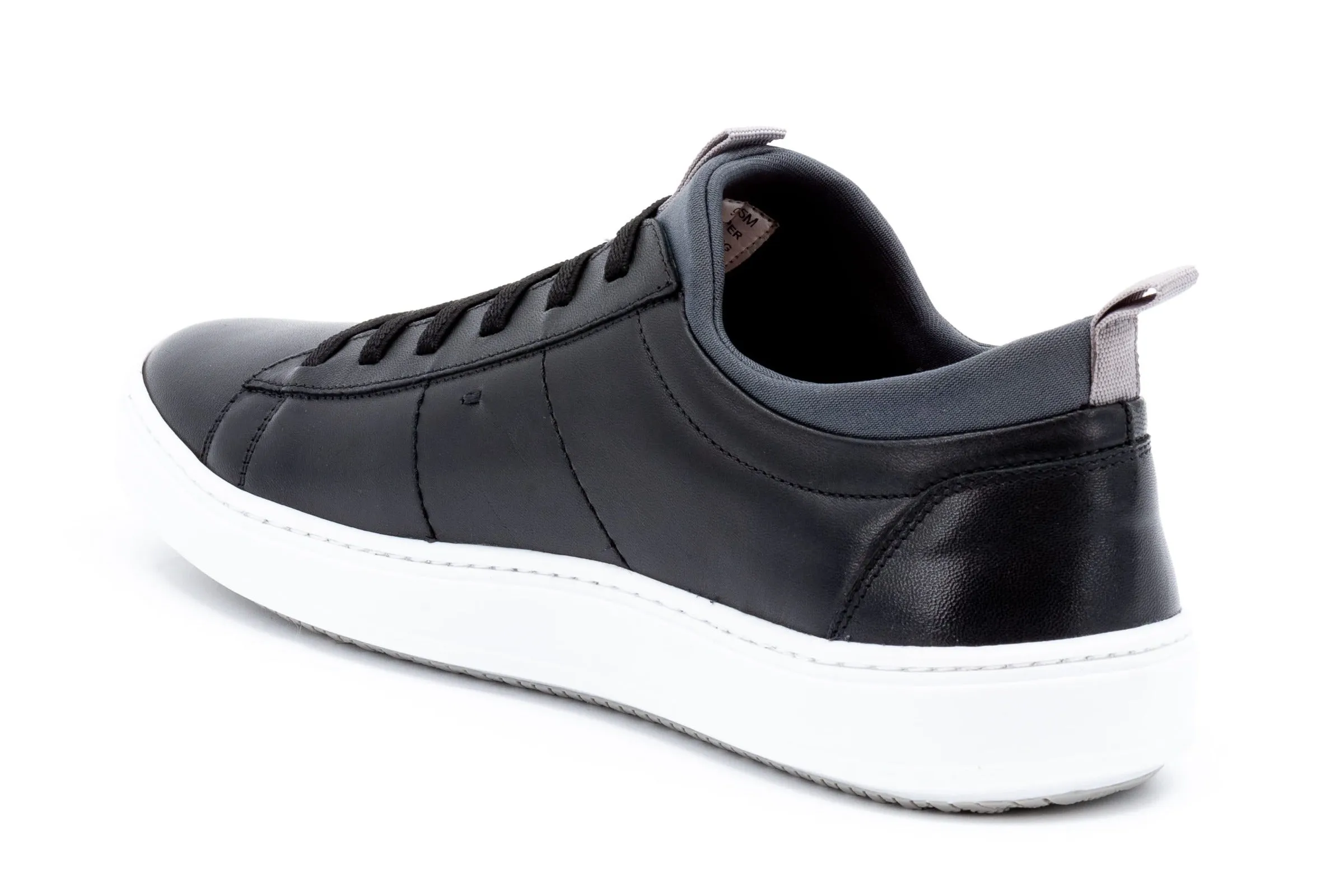 Cameron Sheep Skin Sneakers - Black