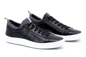 Cameron Sheep Skin Sneakers - Black