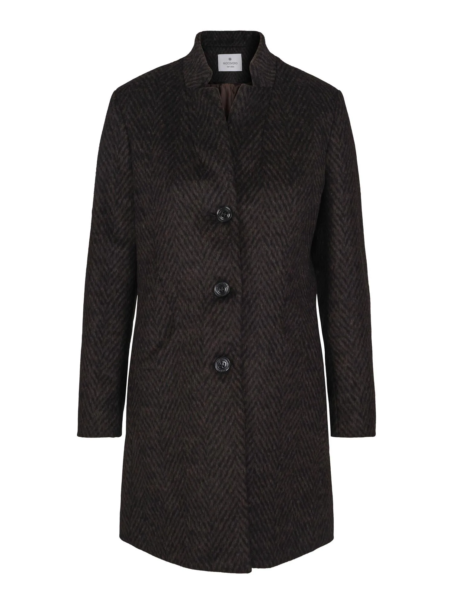 Cashet Winter Coat BrownBlack