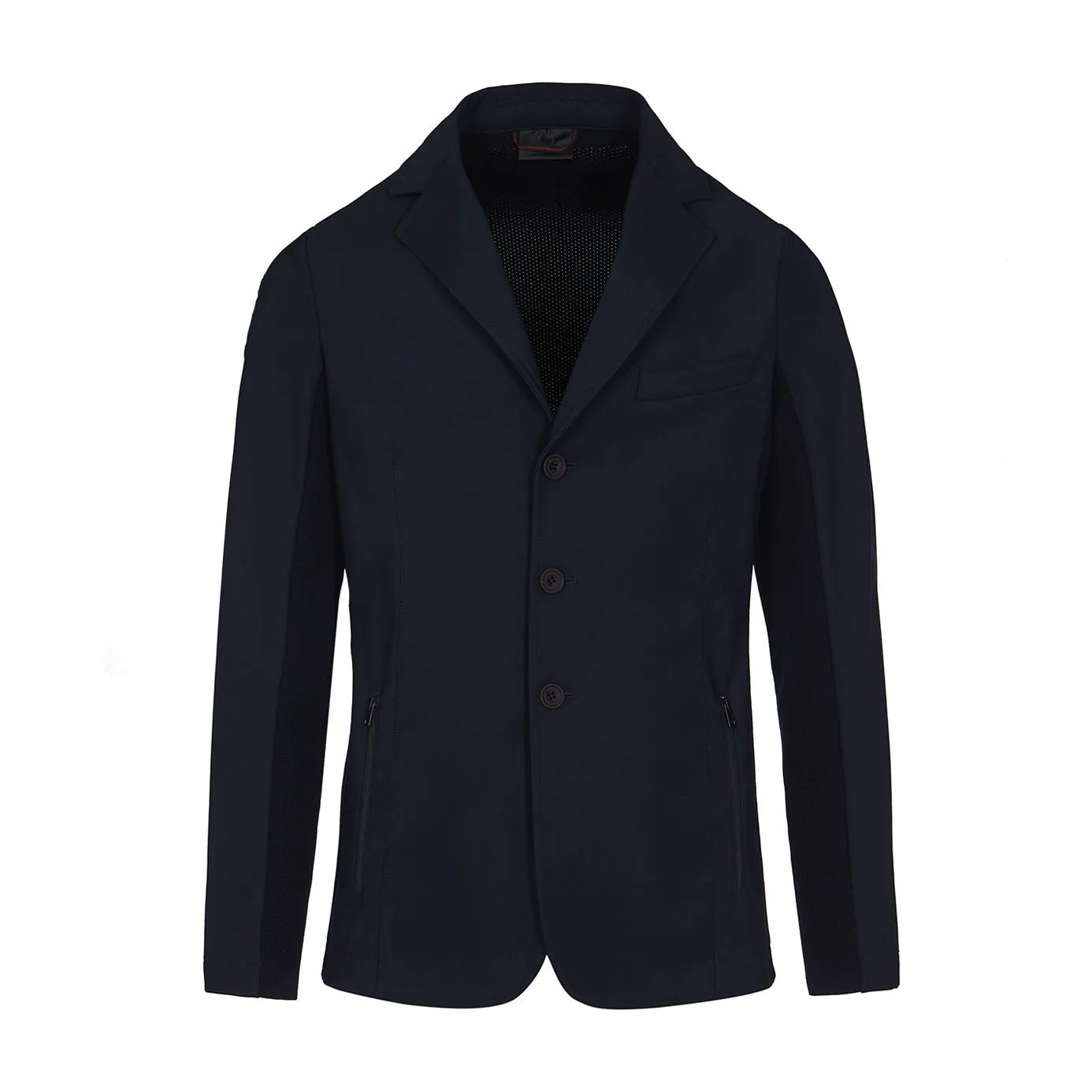 Cavalleria Toscana Men's Tech Knit Show Jacket - Navy