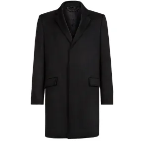 Charlie Black Cashmere and Wool Town Coat