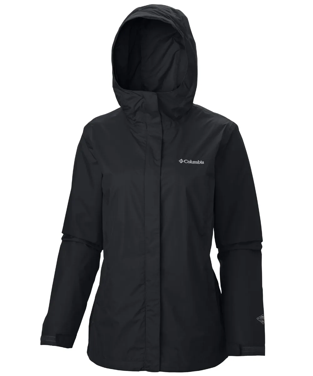 Columbia Women’s Arcadia II Waterproof Rain Jacket - Black