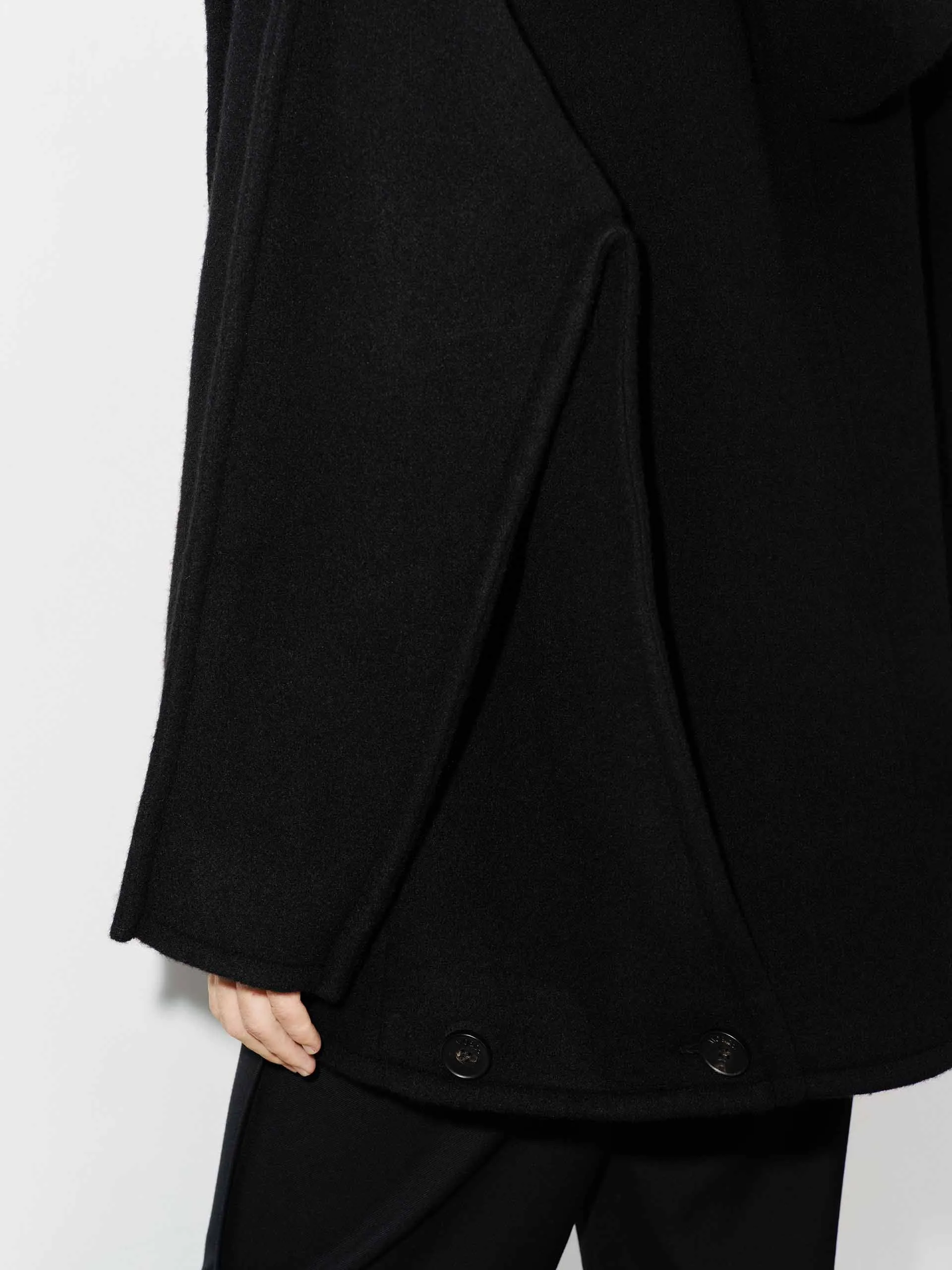 Comfy Wool Hood Coat