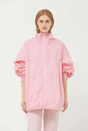 Compañia Fantastica - Pink High Neck Zip Up Jacket