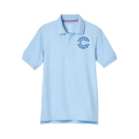 Condon K0-8 - Short Sleeve Light Blue Polo - Kids / Adults