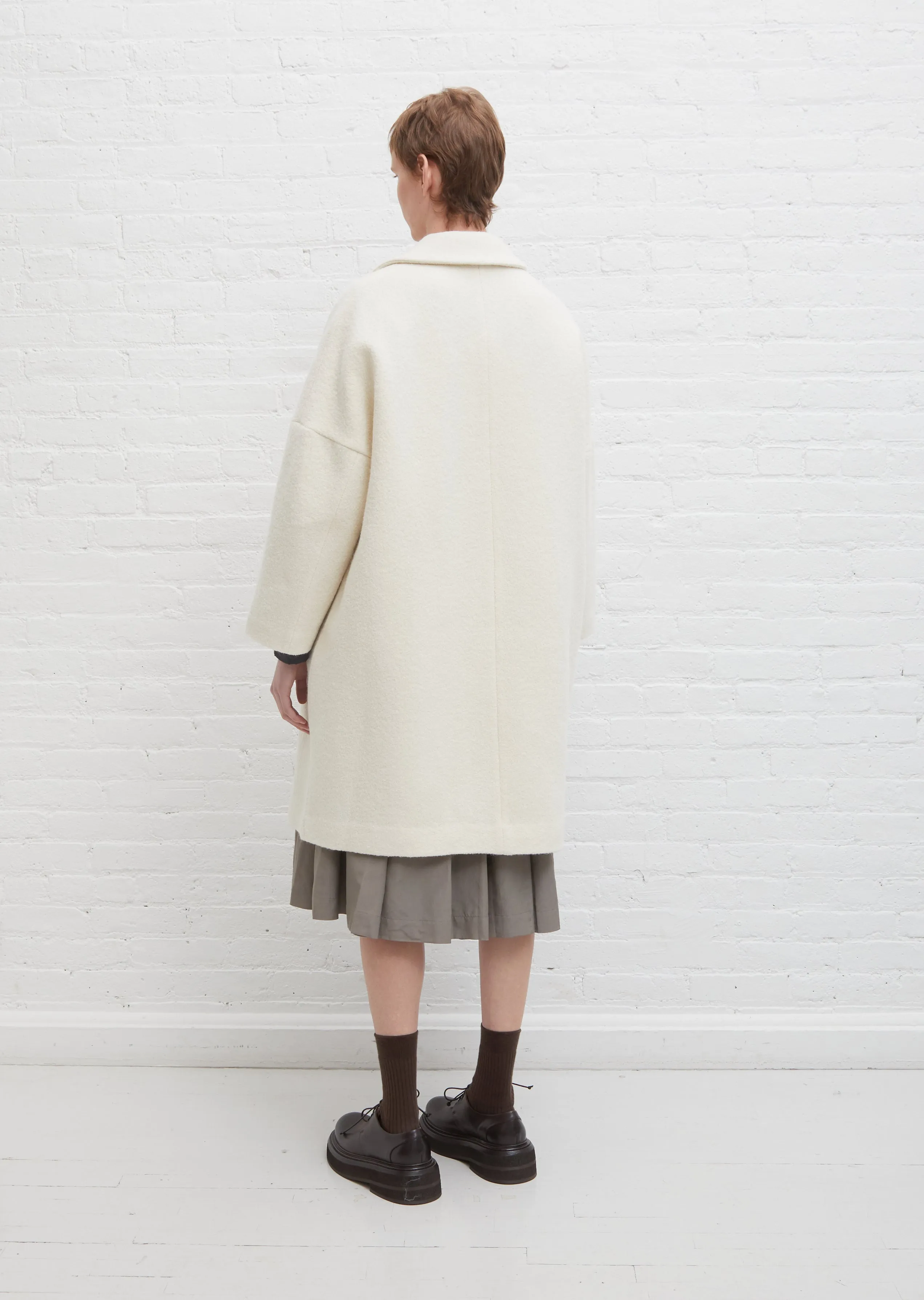 Cooper Wool Jersey Coat