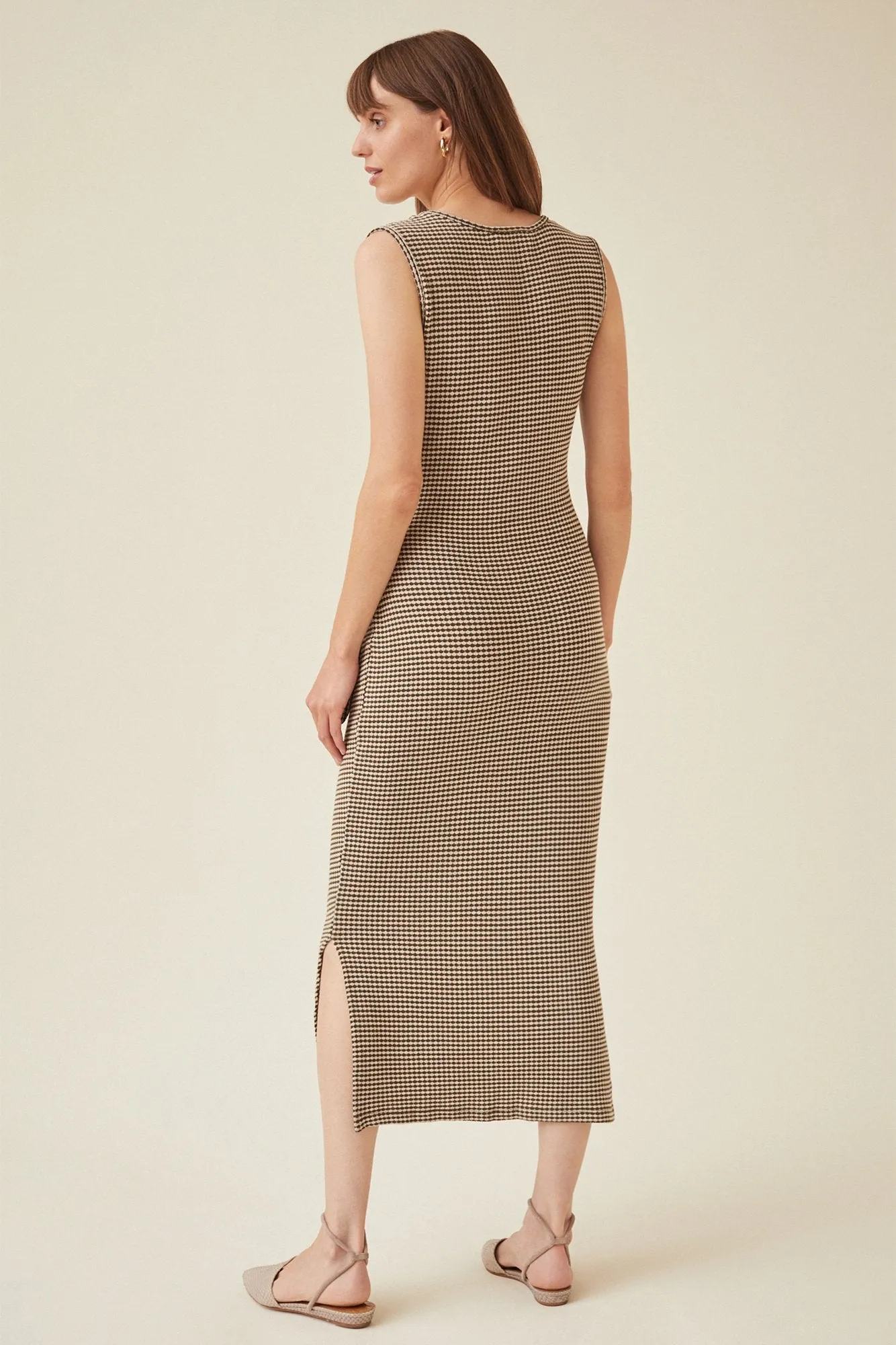 Cornelia Scallop Knit Dress