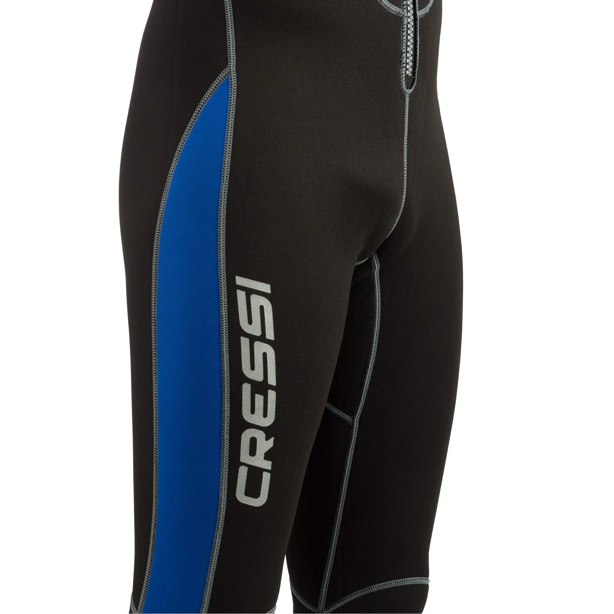 Cressi 2mm Mens Lido Long Full Front Zip Wetsuit