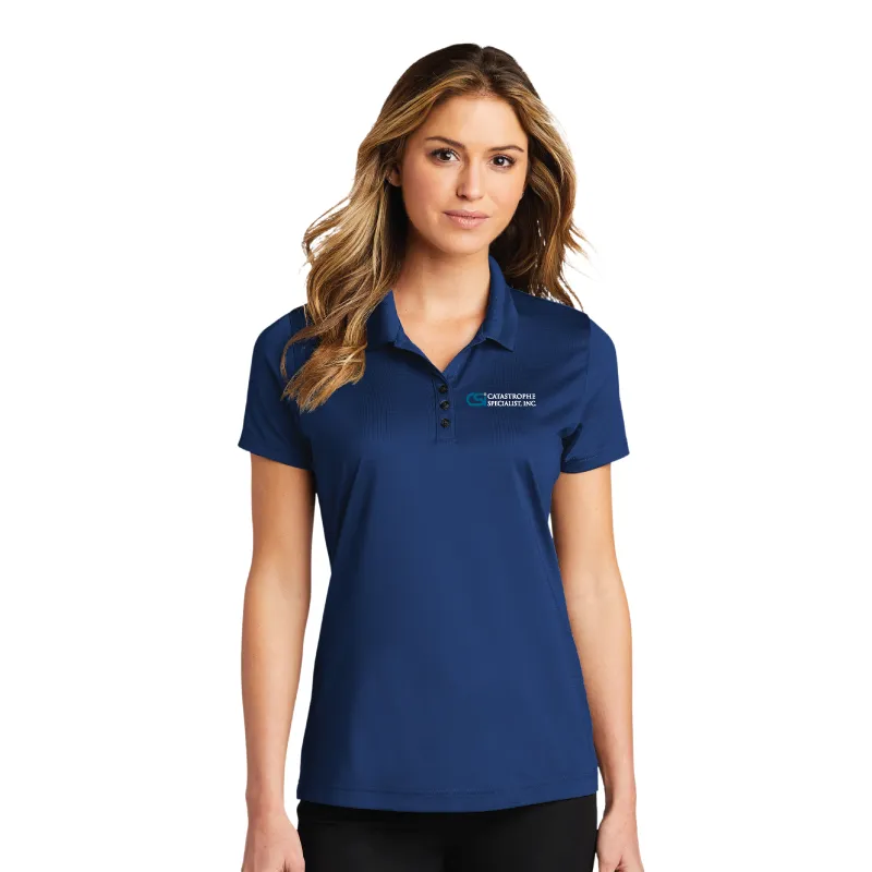 CSI Catastrophe Specialist, Inc Performance Polo, Ladies' Blue