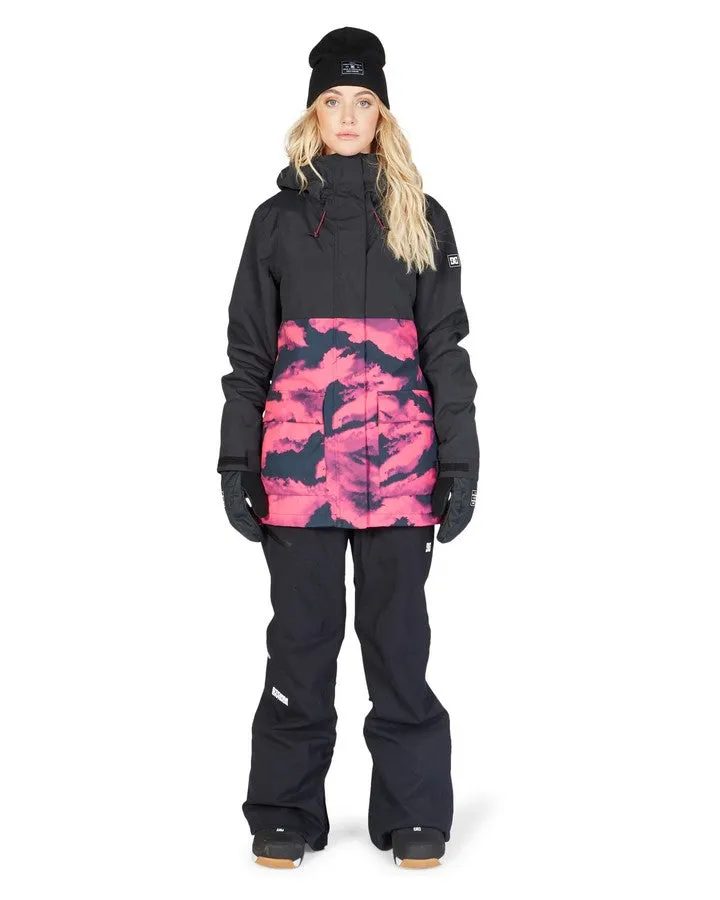 DC Cruiser Womens Snow Jacket - Crazy Pink Clouds - 2023